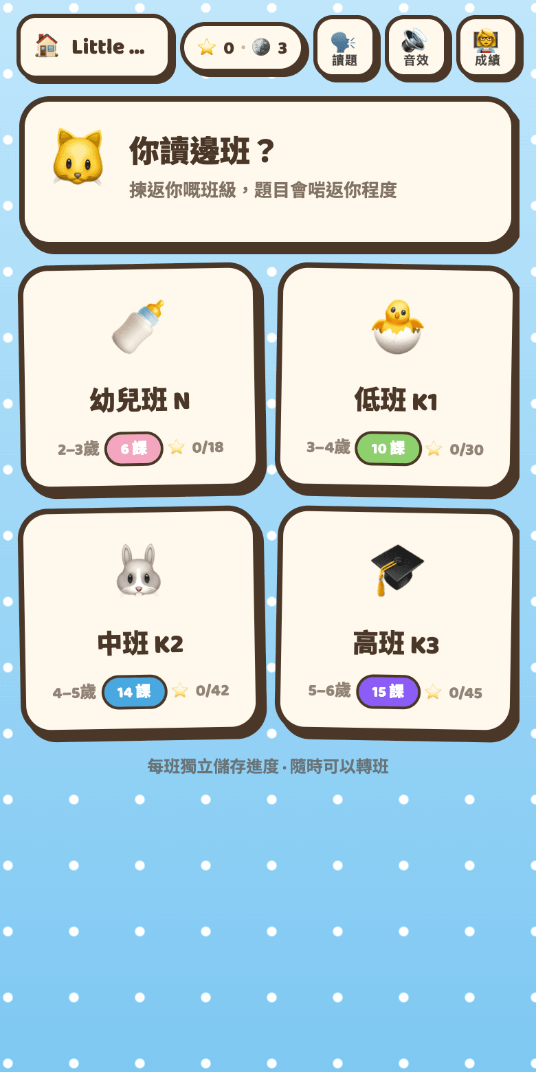 N班 K1 K2 K3
